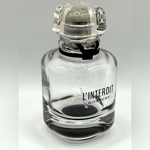 Givenchy Paris L'Interdit EMPTY Perfume Bottle 2.6 oz - Picture 2 of 8
